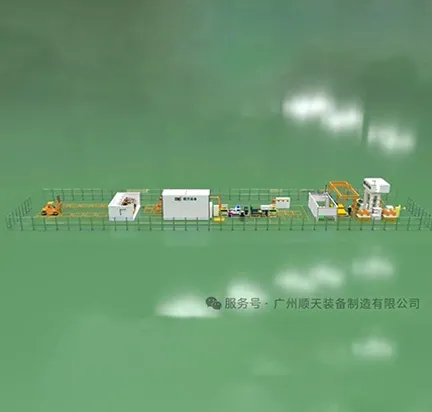 Shuntian Equipment is supporting the industrial upgrade of a central state-owned power company, building China's first fully automated PEM electrolyzer production line.