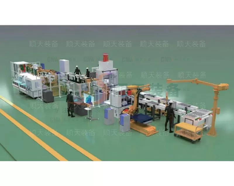 Fuel Cell System Assembly Production Line