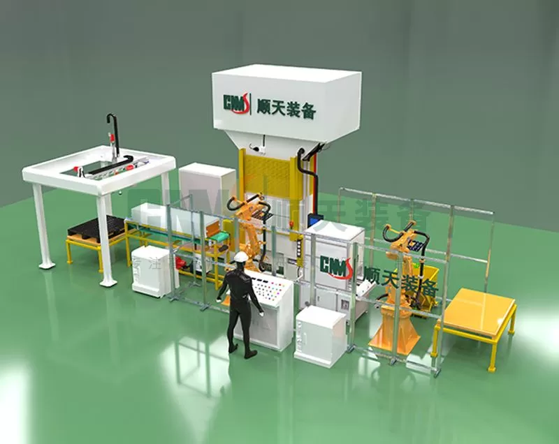 Fuel Cell Graphite Bipolar Plate Solution Assembly Line