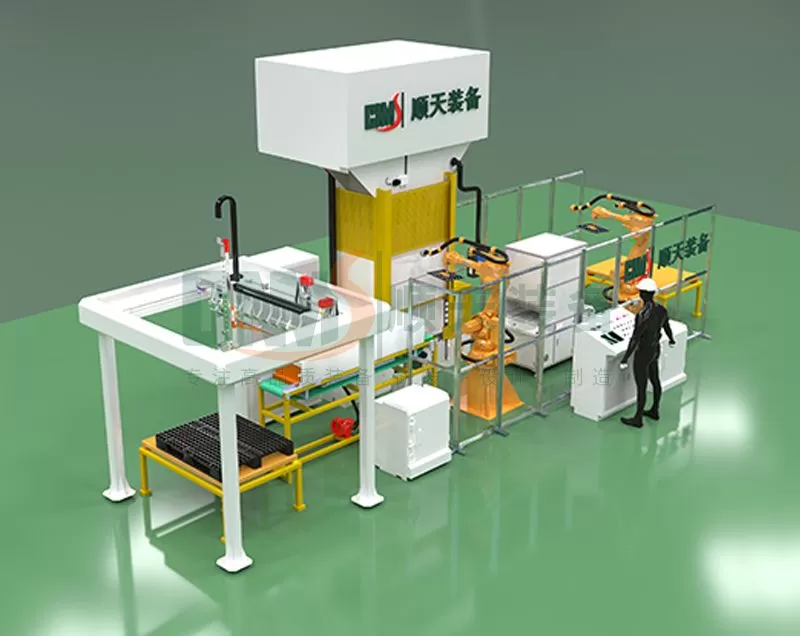 Fuel Cell Graphite Bipolar Plate Solution Assembly Line