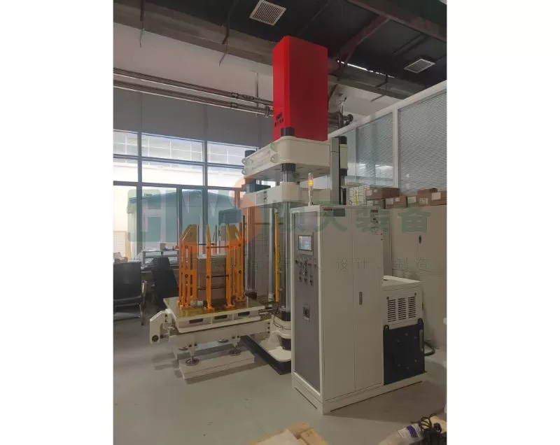 PEM Electrolyzer Cell Stack Assembly Servo Hydraulic Press