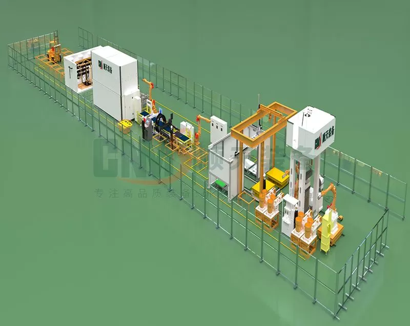 PEM Electrolyzer Cell Stack Assembly Production Line