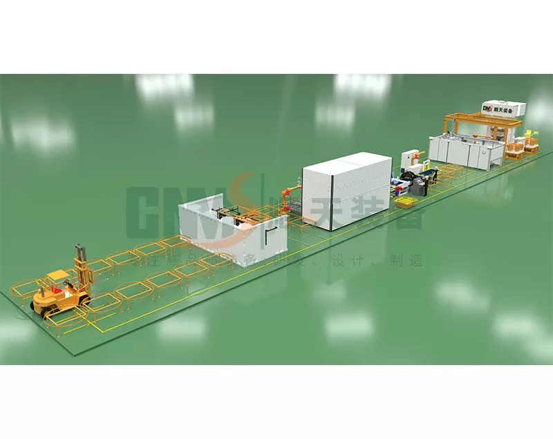 PEM Electrolyzer Cell Stack Assembly Production Line