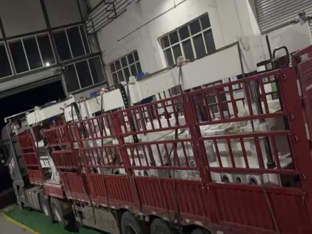 Equipment shipments keep rolling out, We're going all out for our customers!