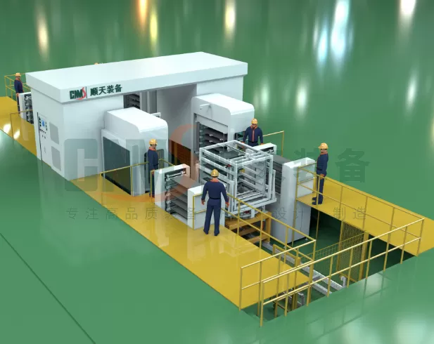 Multi-Layer Vacuum Hot/Cold Pressing Automatic Line