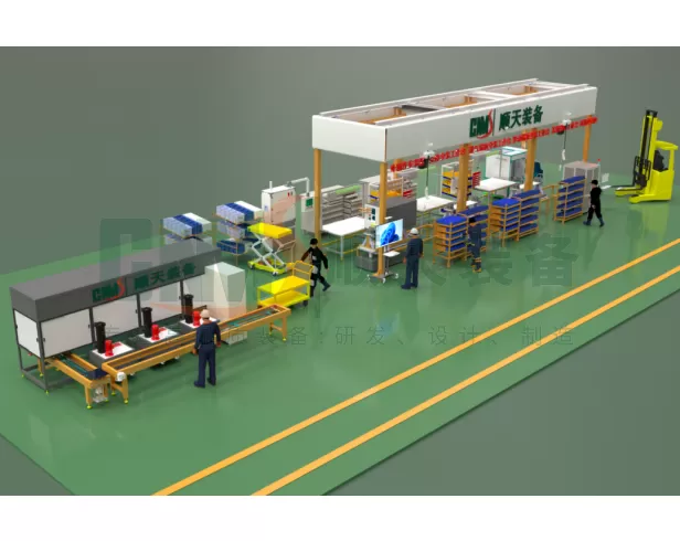 Fuel Cell System Assembly Production Line