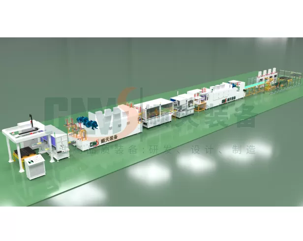 Liquid Flow Battery Graphite Bipolar Plate Production Line