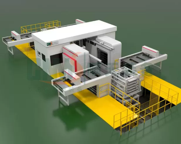 Multi-Layer Vacuum Hot/Cold Pressing Automatic Line