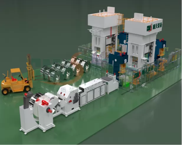 Meta lBipolar Plate Assembly Line