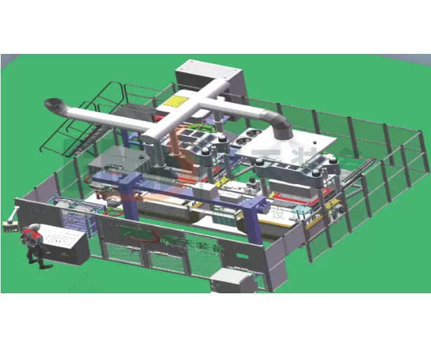 Powdered Graphite Bipolar Plate Production Line