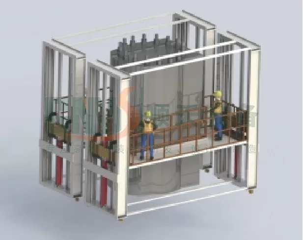 Alkaline Electrolyzer Assembly Lift Platform