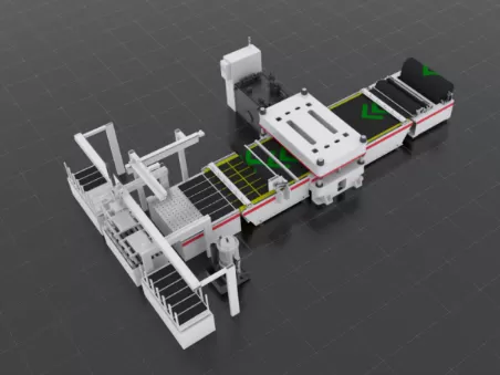 Fully Automated Carbon Felt Cutting Line