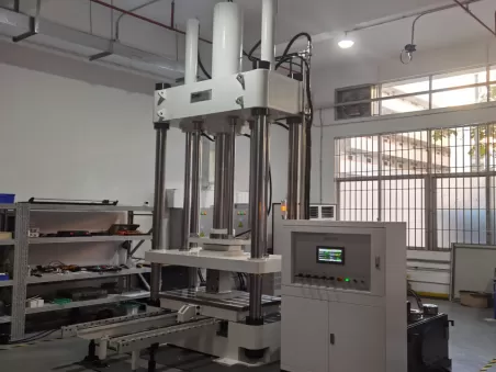 Detailed Analysis of the Servo-Hydraulic PEM Electrolyzer Stack Assembly Press