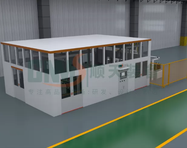 Carbon felt cutting machine