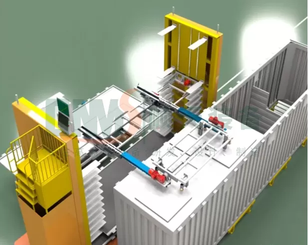 Container Cover Removal & Installation System