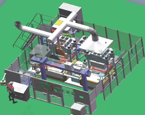 Powdered Graphite Bipolar Plate Production Line