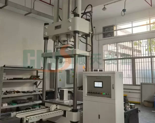 Electrolyzer Cell Assembly Servo-Hydraulic Press