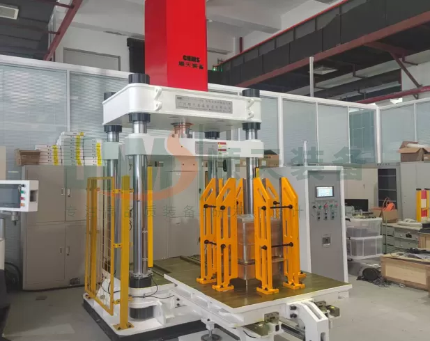 50T Servo Press for Fuel Cell Stack Assembly