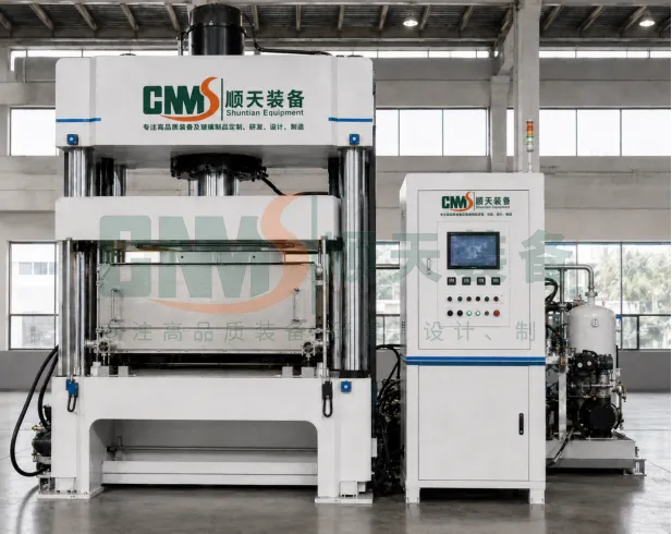 Carbon Fiber Composite Vacuum Hot Press