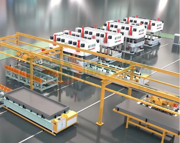 Fully Automatic Polyethylene Hot and Cold Pressing Production Line