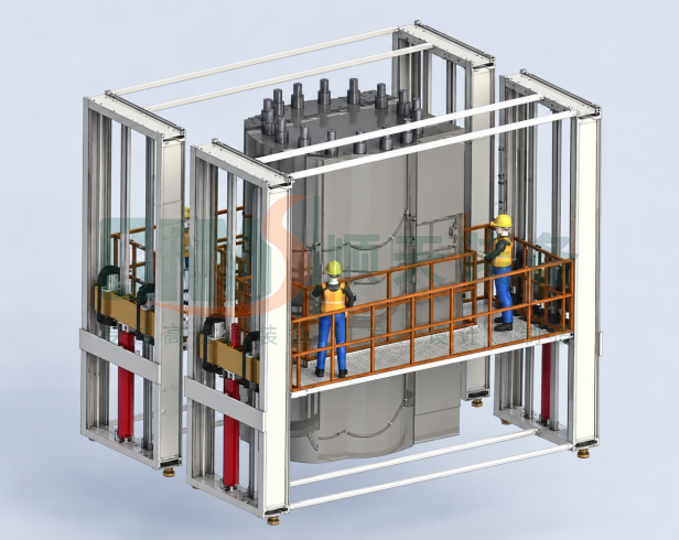 Alkaline Electrolyzer Assembly Lift Platform