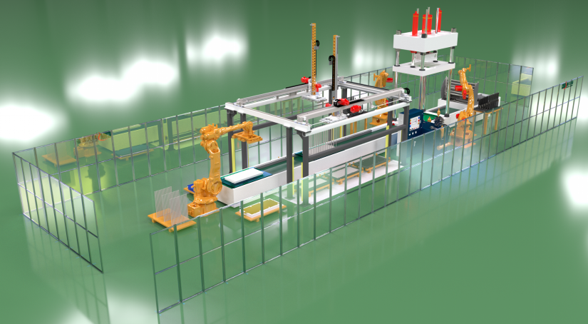 Automated Flow Battery Stack Assembly Line