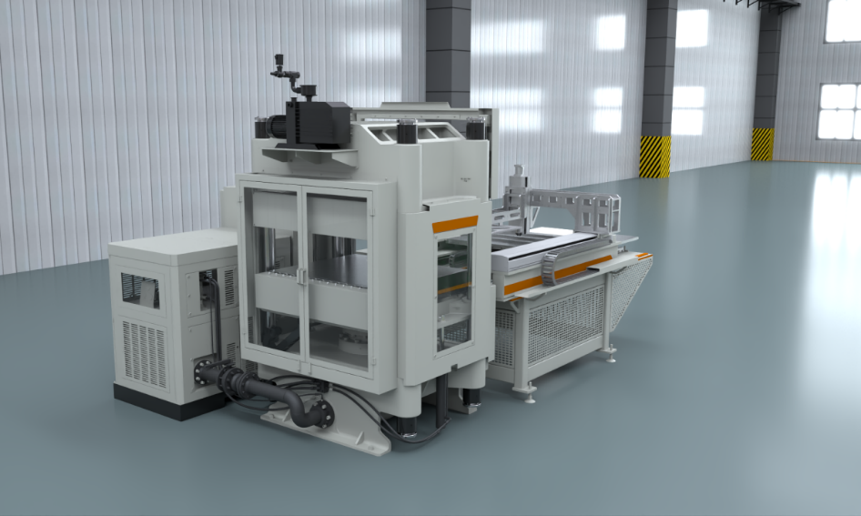 Application of Vacuum Servo Hot Press Molding Machine