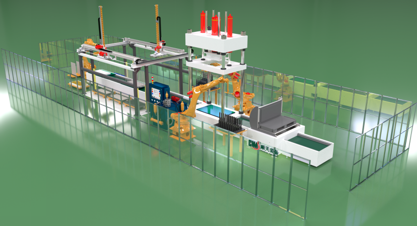 Automated Flow Battery Stack Assembly Line