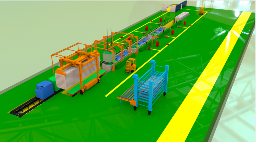 Capacity Container Assembly Line