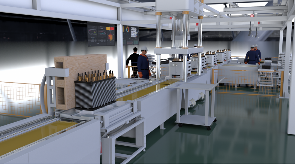 Vanadium Redox Flow Battery Stack Assembly Production Line