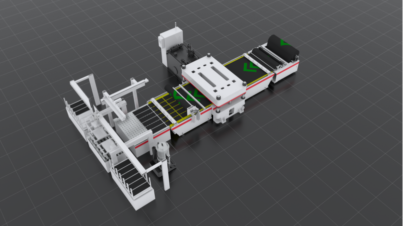 Fully Automated Carbon Felt Cutting Line