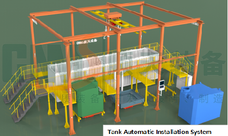 Tank Automatic Installation System