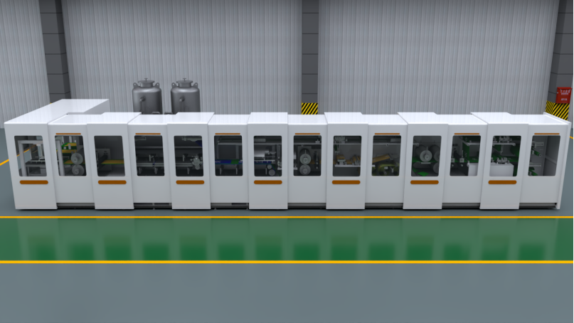 Ionomer Membrane Hot Lamination Production Overall viewLine 