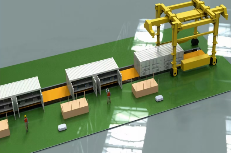 Energy Storage Power Container Assembly Line