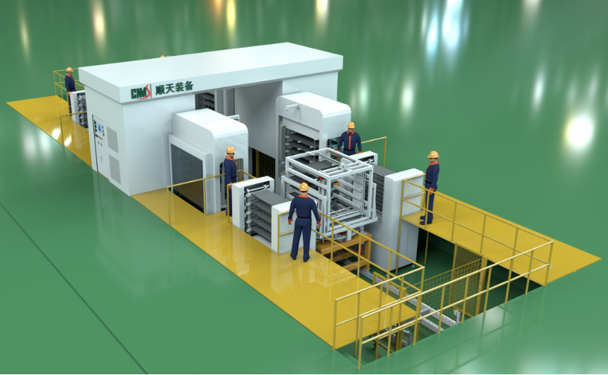 Multi-Layer Hot & Cold Press Line